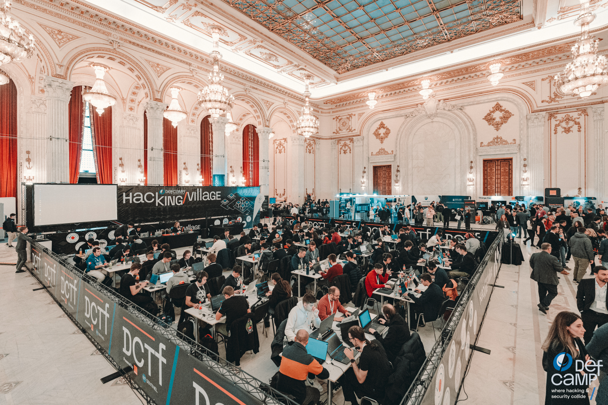 DefCamp Capture the Flag (D-CTF) – flagship CTF competition at the Hacking Village