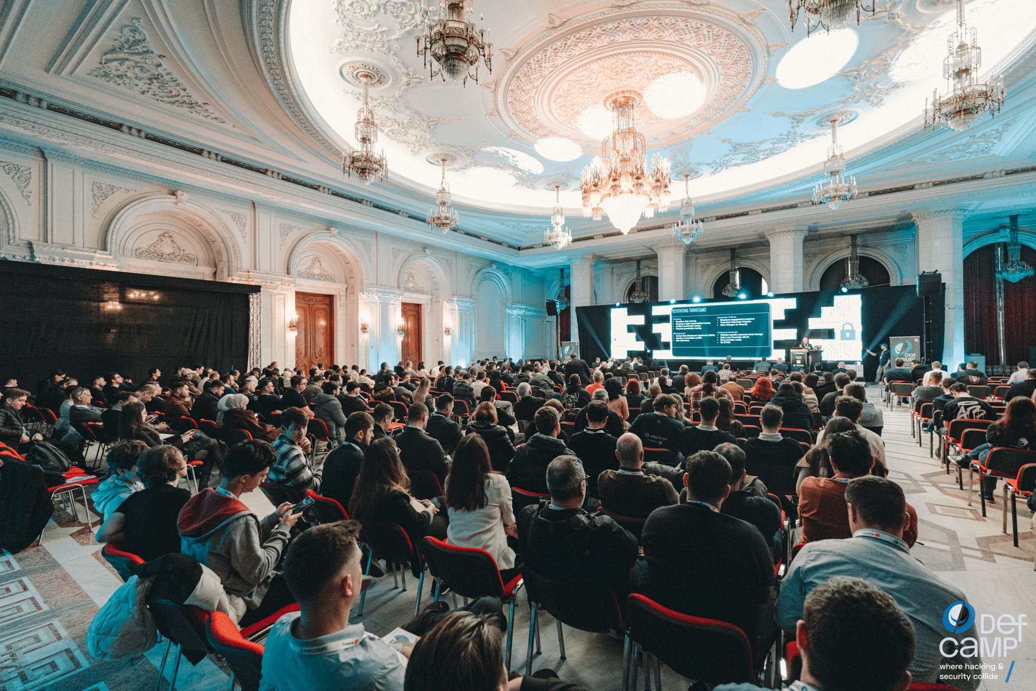 Professional networking at DefCamp connecting security professionals worldwide