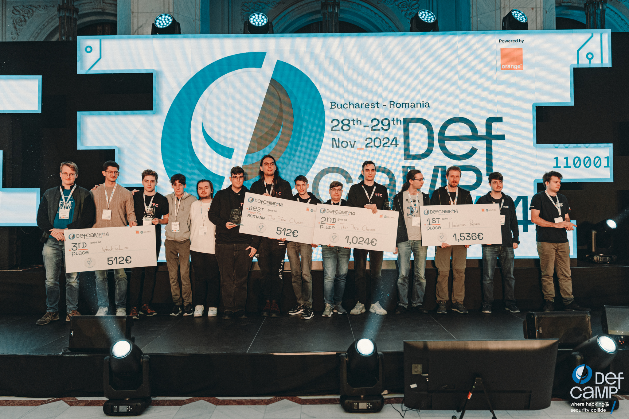 Youth, Education & Talent Development – students and awards at DefCamp